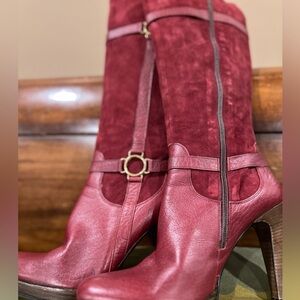 Donald Pliner Red Boots